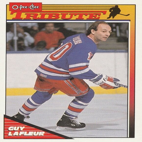 Guy LaFleur NYR Hockey Card Collection - Picture 2 of 3